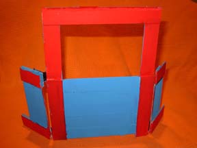 craft stick finger-puppet theater - children's woodworking project