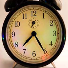 analog clock with alarm