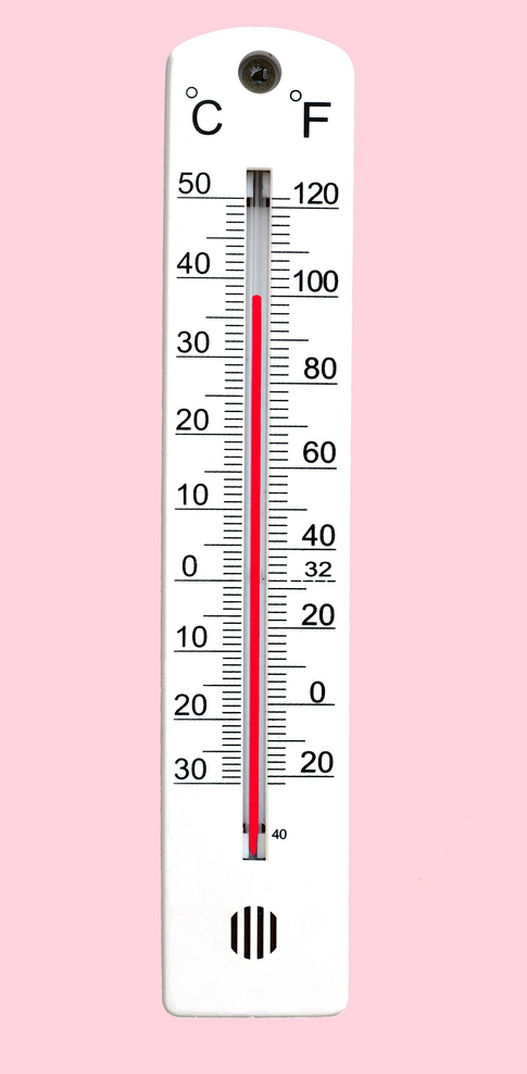 Fahrenheit To Celsius Thermometer Chart